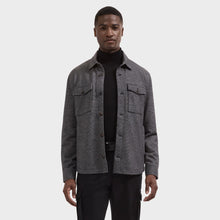 Load image into Gallery viewer, Bugatchi Houndstooth Shirt Jacket
