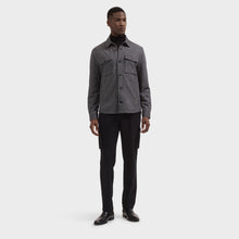 Load image into Gallery viewer, Bugatchi Houndstooth Shirt Jacket
