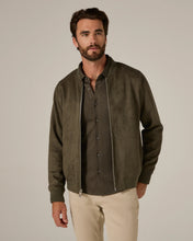 Load image into Gallery viewer, 7 Diamonds Evolution Suede Bomber
