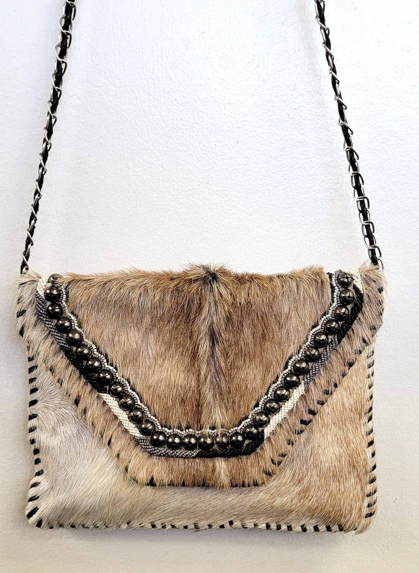 Ricki Designs Boho Hairon Clutch
