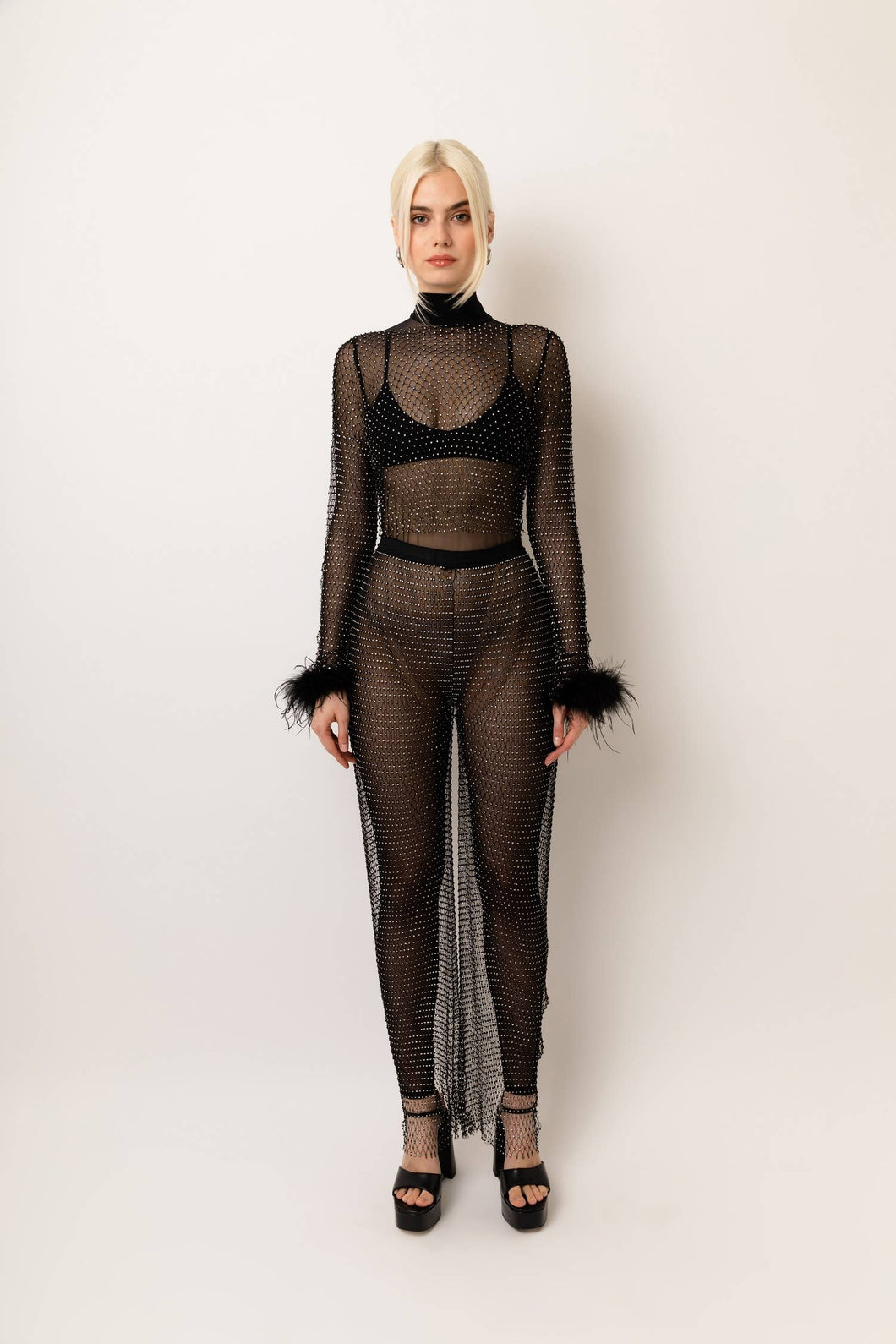 Amy Lynn Malin Mesh Top