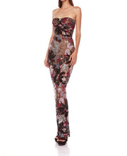 Load image into Gallery viewer, Productseeker Floral Sequin Dress
