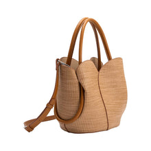 Load image into Gallery viewer, Tulip Raffia Top Handle
