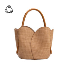Load image into Gallery viewer, Tulip Raffia Top Handle
