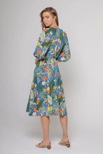 Load image into Gallery viewer, Lavender Brown Blue Multi Dress
