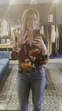 Load and play video in Gallery viewer, Bucket List Floral Blouse
