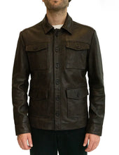 Load image into Gallery viewer, CRWTH Munro Leather Jacket
