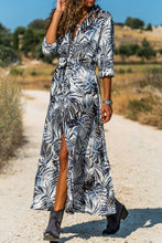 Load image into Gallery viewer, Piney Palm Botanical Shirt Dress

