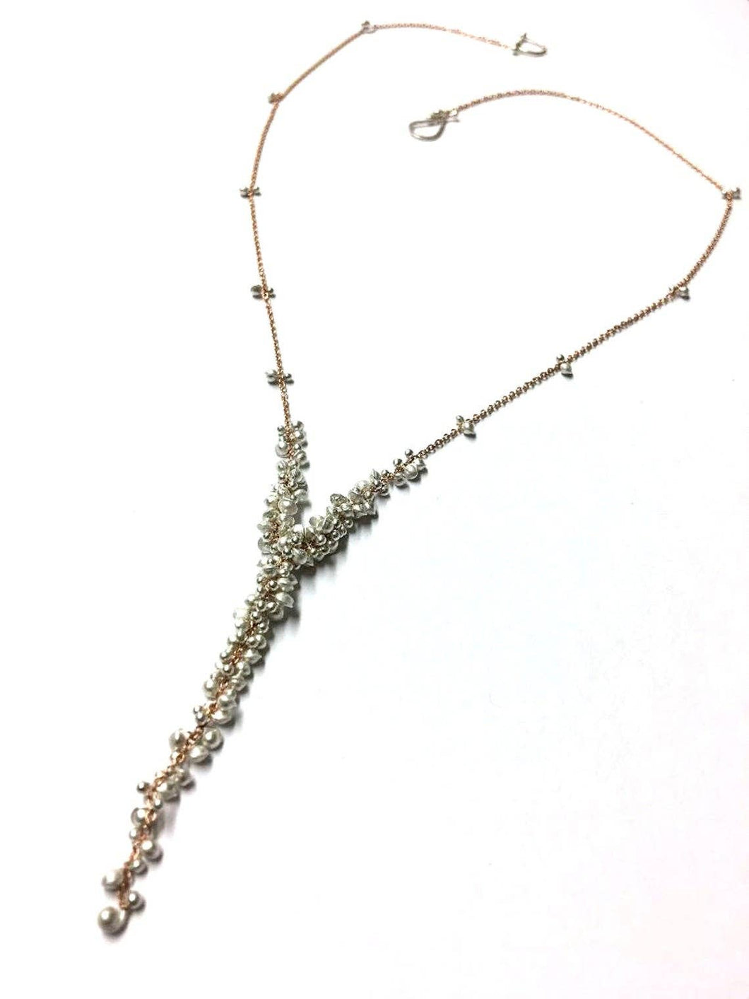 Cascading Wisteria Necklace- 18 inches